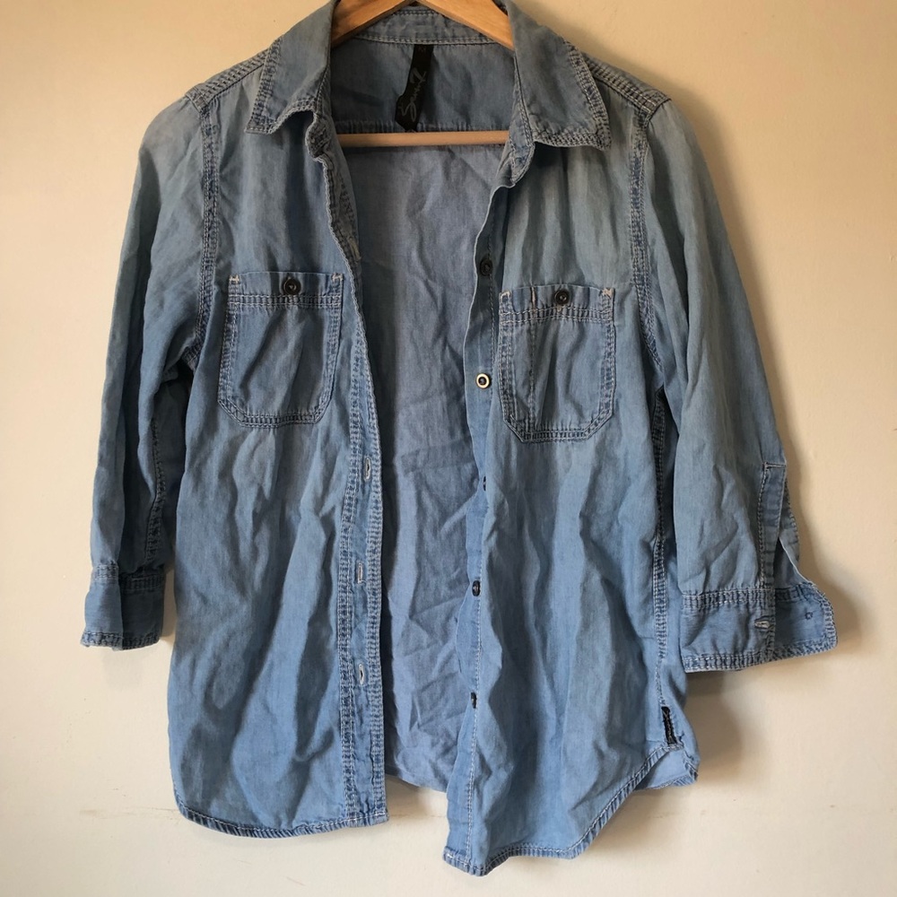 Seven7 Chambray Shirt